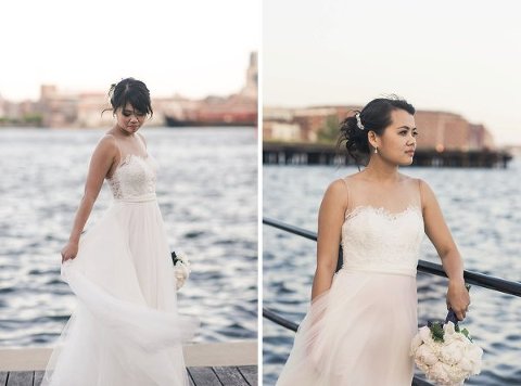 Waterfront Kitchen Wedding || Joy Michelle Photography || Charm City Wed || www.charmcitywed.com