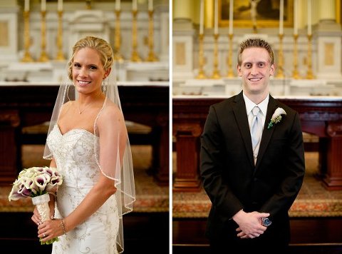 Baltimore St. Ignatius Church Wedding Ceremony  ||  Sknow Photo by Sarah Mitchell  ||  Charm City Wed  ||  www.charmcitywed.com