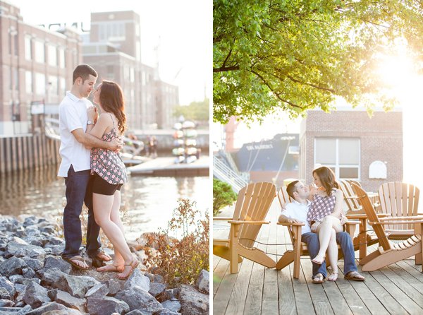 Locust Point Engagement Session  ||  Richard and Tara Photography  ||  Charm City Wed  ||  www.charmcitywed.com