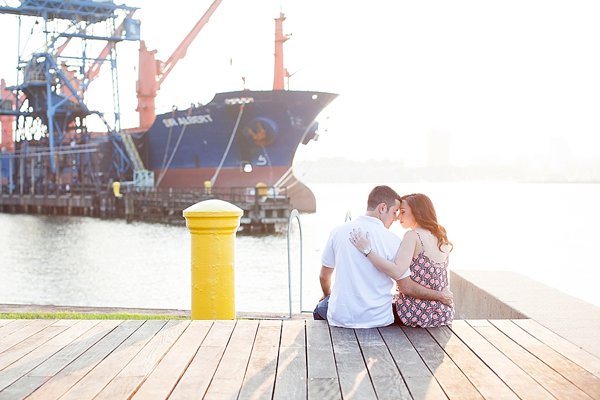 Locust Point Engagement Session  ||  Richard and Tara Photography  ||  Charm City Wed  ||  www.charmcitywed.com