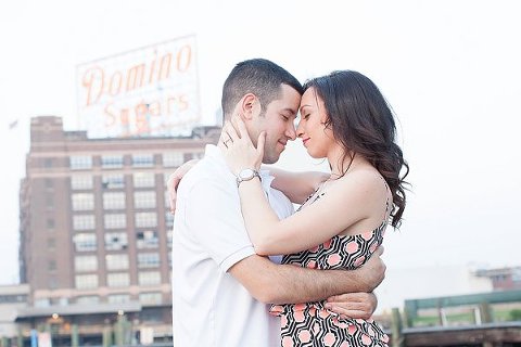 Domino Sugar Sign Baltimore Engagement Session  ||  Richard and Tara Photography  ||  Charm City Wed  ||  www.charmcitywed.com