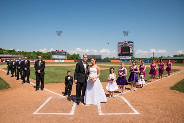 Ripken Stadium Wedding  ||  Gronde Photography  ||  Charm City Wed  ||  www.charmcitywed.com