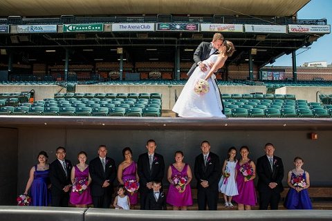 Ripken Stadium Wedding  ||  Gronde Photography  ||  Charm City Wed  ||  www.charmcitywed.com