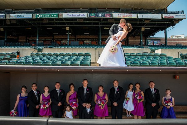 Ripken Stadium Wedding  ||  Gronde Photography  ||  Charm City Wed  ||  www.charmcitywed.com