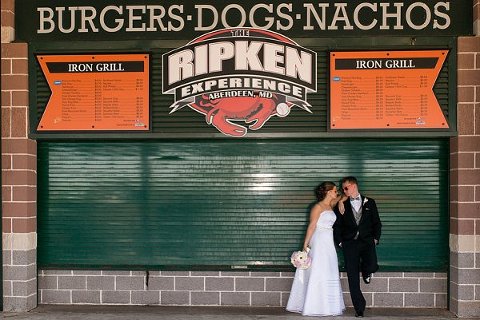 Ripken Stadium Wedding  ||  Gronde Photography  ||  Charm City Wed  ||  www.charmcitywed.com