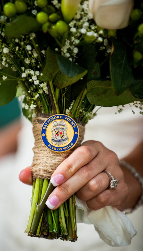 Baltimore Police Wedding  ||  Robin Shotola Photography  ||  Charm City Wed  ||  www.charmcitywed.com