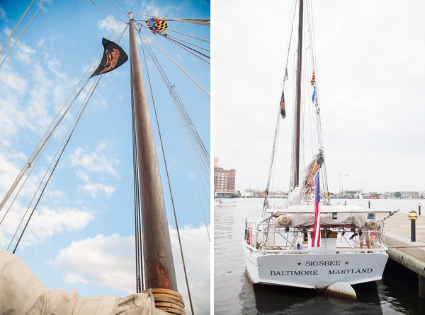 Sigsbee Sail Boat || Anna Schmidt Photography || Charm City Wed || www.charmcitywed.com