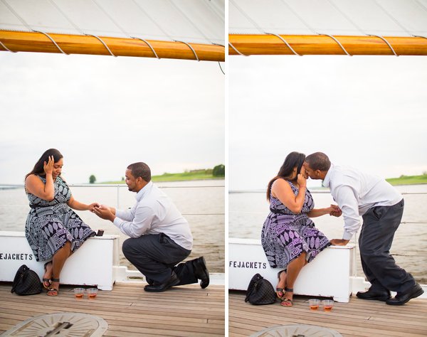 Baltimore Sailing Proposal || Anna Schmidt Photography || Charm City Wed || www.charmcitywed.com Baltimore Sailing Proposal || Anna Schmidt Photography || Charm City Wed || www.charmcitywed.com