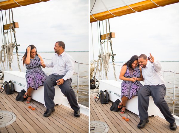 Baltimore Sailing Proposal || Anna Schmidt Photography || Charm City Wed || www.charmcitywed.com Baltimore Sailing Proposal || Anna Schmidt Photography || Charm City Wed || www.charmcitywed.com
