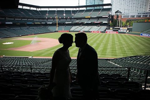 Orioles Park Wedding || Dennis Drenner Photography || Intrinsic Events || Charm City Wed || www.charmcitywed.com