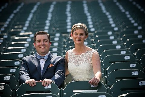 Orioles Park Wedding || Dennis Drenner Photography || Intrinsic Events || Charm City Wed || www.charmcitywed.com