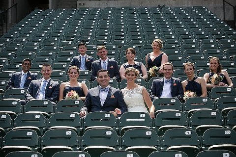 Orioles Park Wedding || Dennis Drenner Photography || Intrinsic Events || Charm City Wed || www.charmcitywed.com