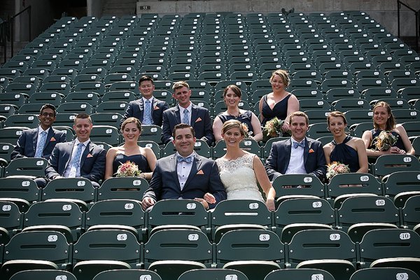Orioles Park Wedding || Dennis Drenner Photography || Intrinsic Events || Charm City Wed || www.charmcitywed.com