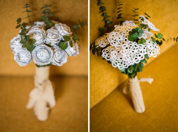 DIY Paper Floral Bouquet || Aimee Custis Photography || Charm City Wed || www.charmcitywed.com
