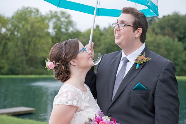 Rainy Wedding day || Marlayna Photography || Charm City Wed || www.charmcitywed.com