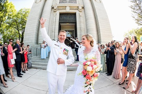 Maryland Military Wedding || Megan Evans Photography || Charm City Wed || www.charmcitywed.com