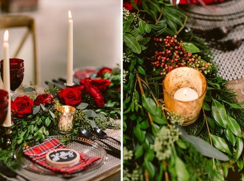 Christmas Wedding Inspiration || Bekah Kay Creative || Charm City Wed || www.charmcitywed.com