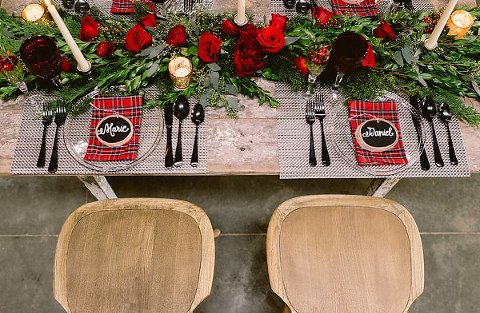 Christmas Wedding Inspiration || Bekah Kay Creative || Charm City Wed || www.charmcitywed.com
