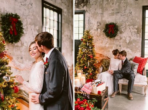 Maryland Christmas Wedding Styled Shoot || Bekah Kay Creative || Charm City Wed || www.charmcitywed.com