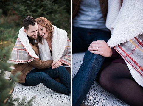 Gaver Tree Farm Engagement Session || Shannon Bishop Photography || Charm City Wed || www.charmcitywed.com