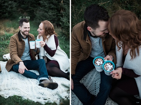 Gaver Tree Farm Engagement Session || Shannon Bishop Photography || Charm City Wed || www.charmcitywed.com