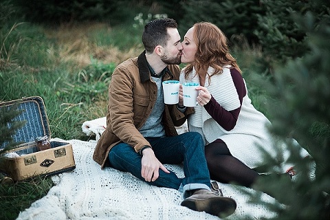 Gaver Tree Farm Engagement Session || Shannon Bishop Photography || Charm City Wed || www.charmcitywed.com