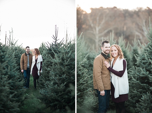 Gaver Tree Farm Engagement Session || Shannon Bishop Photography || Charm City Wed || www.charmcitywed.com