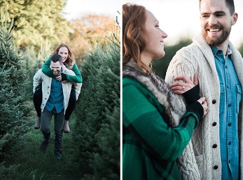 Gaver Tree Farm Engagement Session || Shannon Bishop Photography || Charm City Wed || www.charmcitywed.com