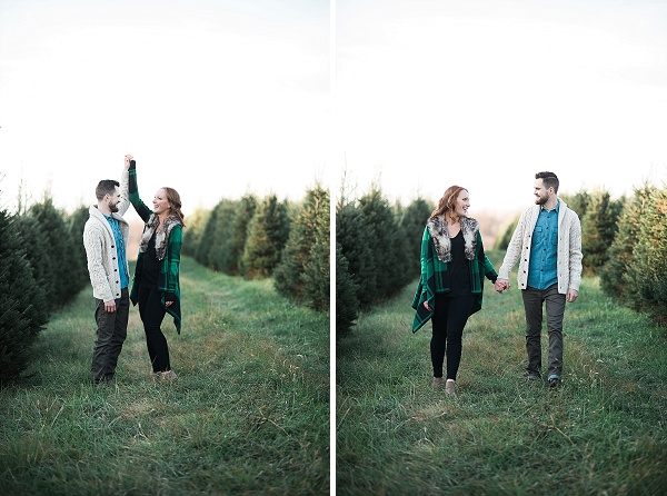 Gaver Tree Farm Engagement Session || Shannon Bishop Photography || Charm City Wed || www.charmcitywed.com