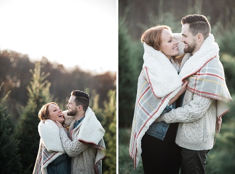 Gaver Tree Farm Engagement Session || Shannon Bishop Photography || Charm City Wed || www.charmcitywed.com