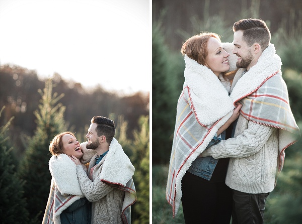 Gaver Tree Farm Engagement Session || Shannon Bishop Photography || Charm City Wed || www.charmcitywed.com