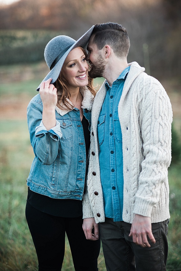 Gaver Tree Farm Engagement Session || Shannon Bishop Photography || Charm City Wed || www.charmcitywed.com