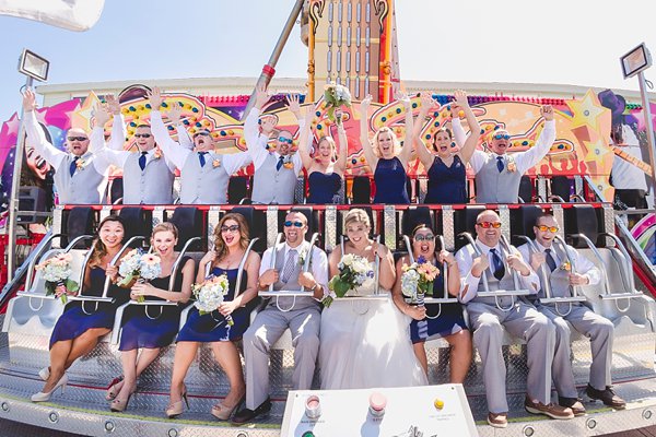 Ocean City Boardwalk wedding photos || Leah Rhianne Photography || Charm City Wed || www.charmcitywed.com