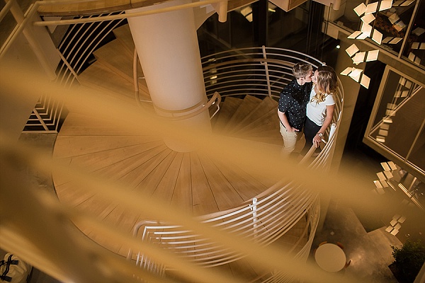 Sunflower Engagement Session || Photography by Brea || Charm City Wed || www.charmcitywed.com