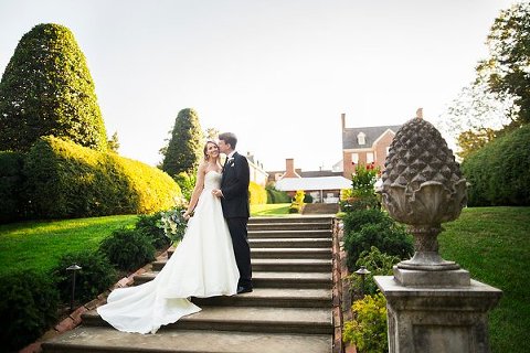 William Paca House Wedding || Anna Schmidt Photography || Charm City Wed || www.charmcitywed.com