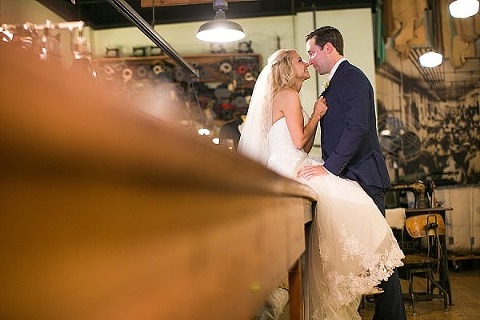 Baltimore Museum of Industry Wedding || TPoz Photography || Charm City Wed || www.charmcitywed.com