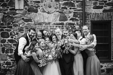 Mt Washington Mill Dye House Wedding || Annabelle Dando Photography || Charm City Wed || www.charmcitywed.com