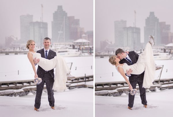 Snowy BMI Wedding in Baltimore || Leah Rhianne Photography || Charm City Wed || www.charmcitywed.com Snowy BMI Wedding in Baltimore || Leah Rhianne Photography || Charm City Wed || www.charmcitywed.com