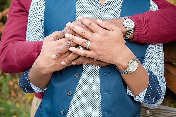 Brookside Gardens Engagement Session || Ashley Marie Photography || Charm City Wed || www.charmcitywed.com