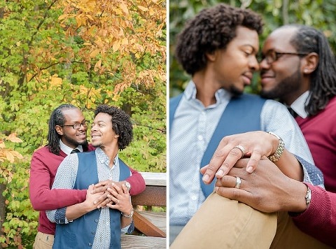 Brookside Gardens Engagement Session || Ashley Marie Photography || Charm City Wed || www.charmcitywed.com