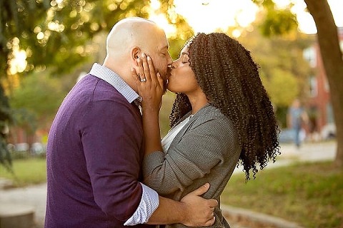Cylburn Arboretum Engagement Session || B.O.B.Photography || Charm City Wed || www.charmcitywed.com