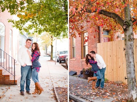 Fells Point Waterfront Engagement || Kirsten Smith Photography || Charm City Wed || www.charmcitywed.com