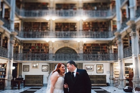 Peabody Wedding in Baltimore, MD || Sarah Culver Photography || Charm City Wed || www.charmcitywed.com