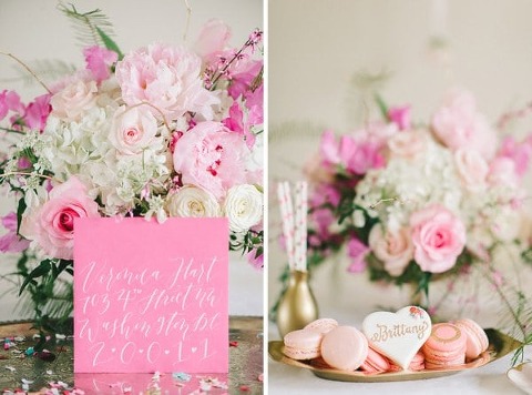 Valentine Inspiration for a bridal shower tea || Elizabeth Fogarty Photography || Charm City Wed || www.charmcitywed.com