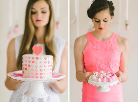 Valentine Inspiration for a bridal shower tea || Elizabeth Fogarty Photography || Charm City Wed || www.charmcitywed.com