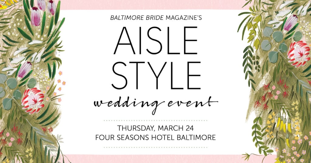 Baltimore Bride Aisle Style 2016