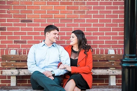 Elegant Carousel Engagement Session || Joy Michelle Photography || Charm City Wed || www.charmcitywed.com