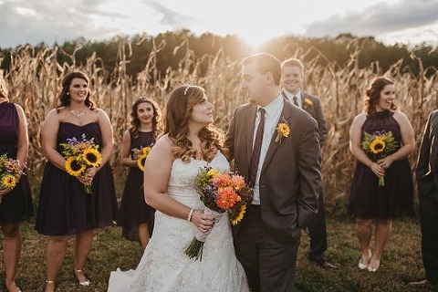 Flora Corner Farm Wedding || L.A. Birdie Photography || Charm City Wed || www.charmcitywed.com