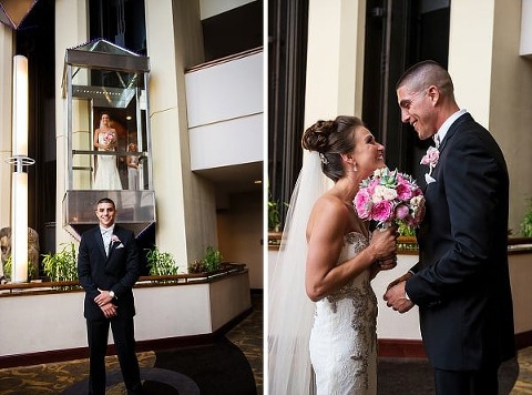 Baltimore Hyatt Regency Wedding || Kathleen Hertel Photography || Charm City Wed || www.charmcitywed.com