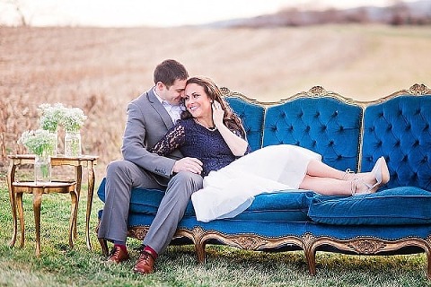 Rustic Glam Engagement Session || Brooke Tyson Photography || Charm City Wed || www.charmcitywed.com